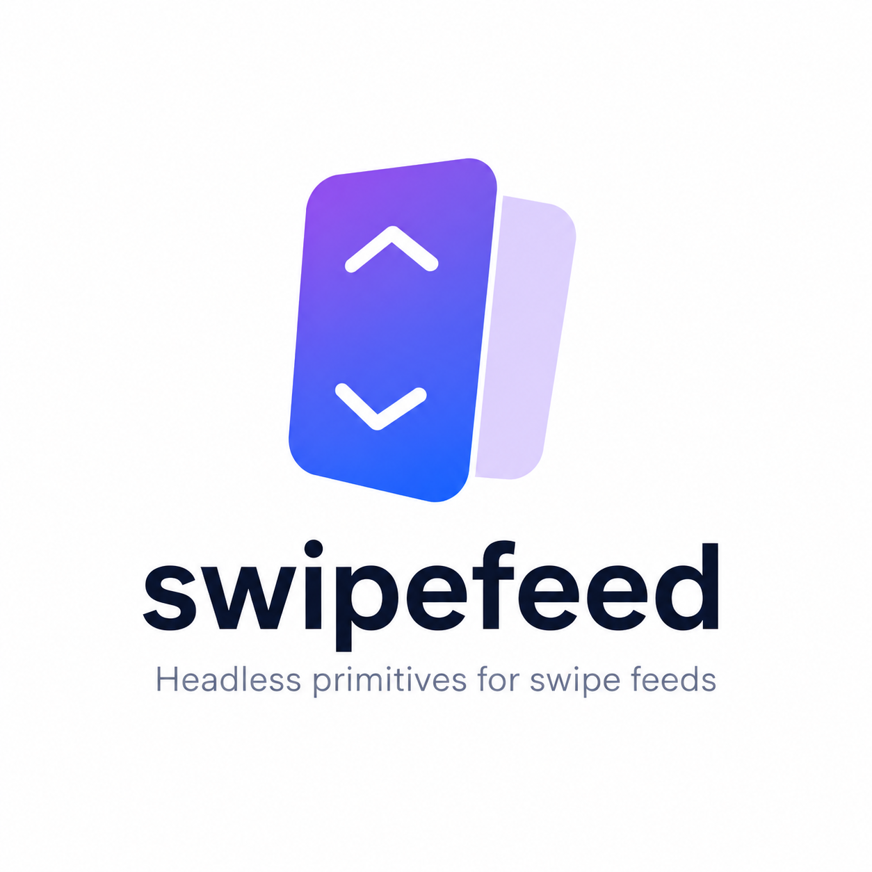 swipefeed: headless React primitives for swipe feeds